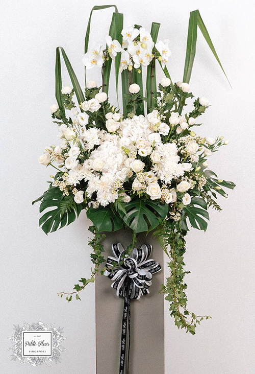 When should the flowers be delivered-Condolence Flower Singapore